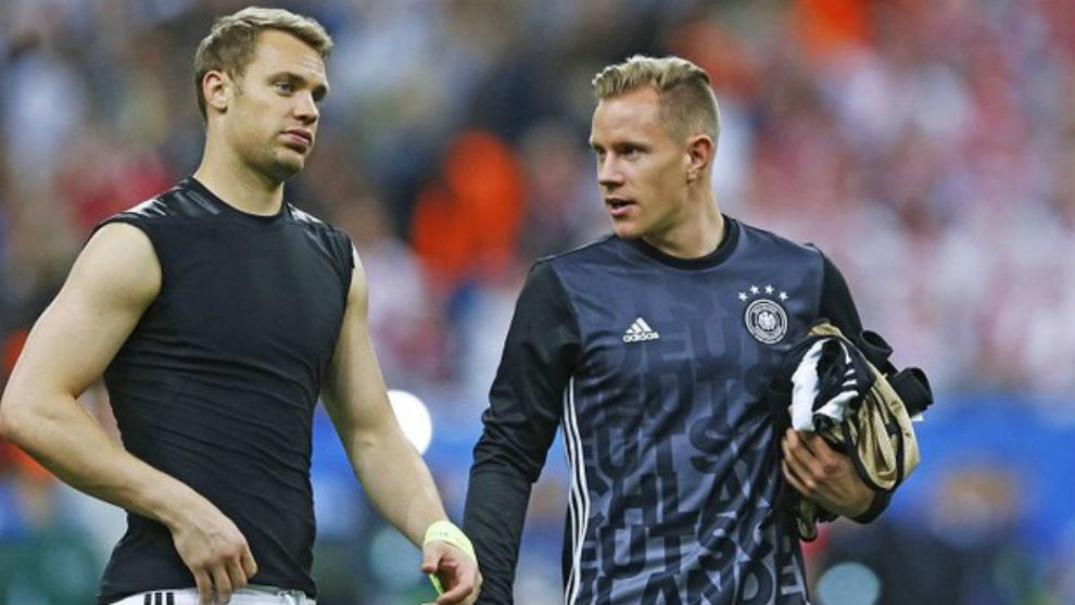 Германия ще играе с Тер Щеген срещу Аржентина и Нойер срещу Естония