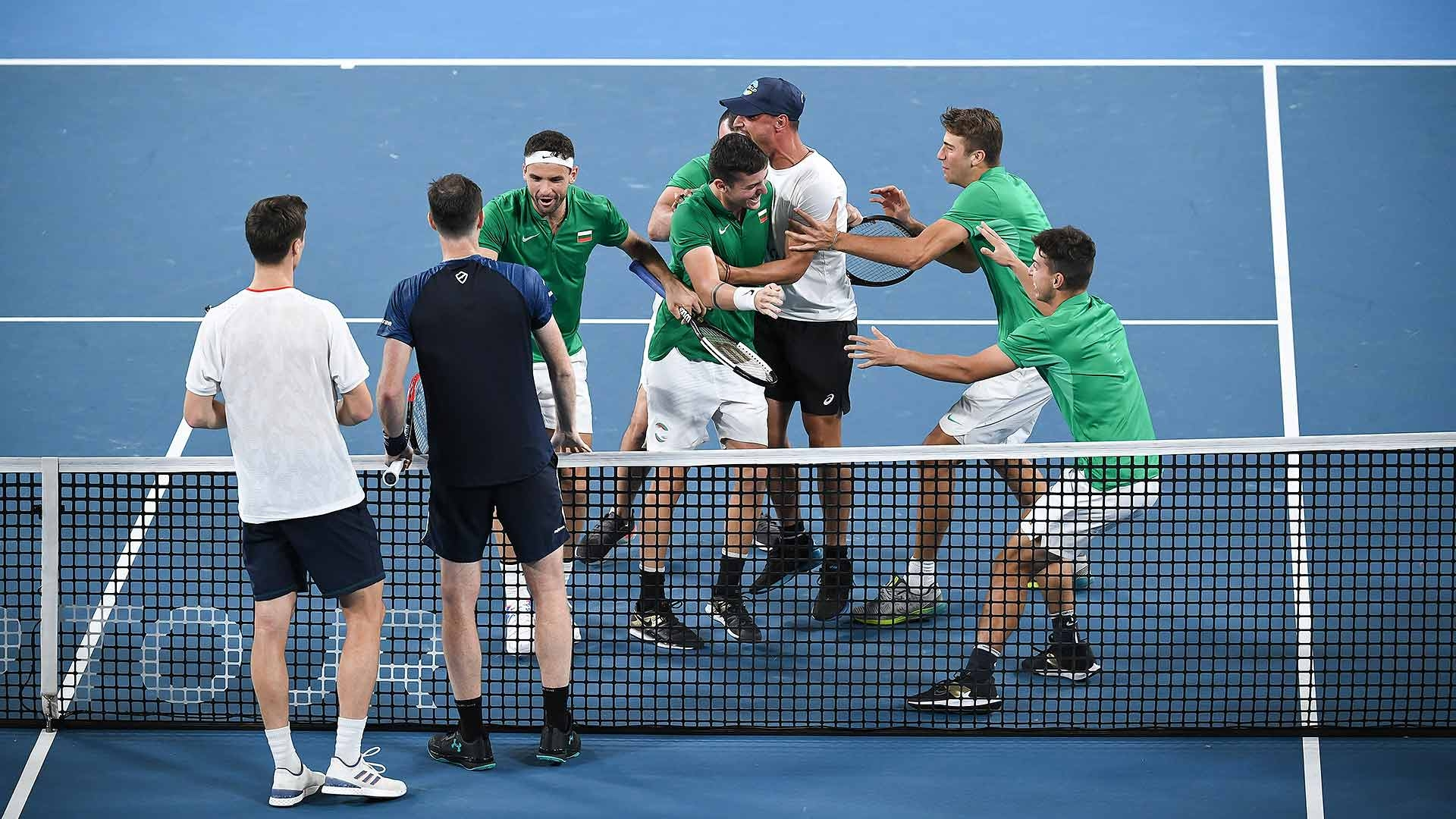 България победи Великобритания в новия турнир ATP Cup