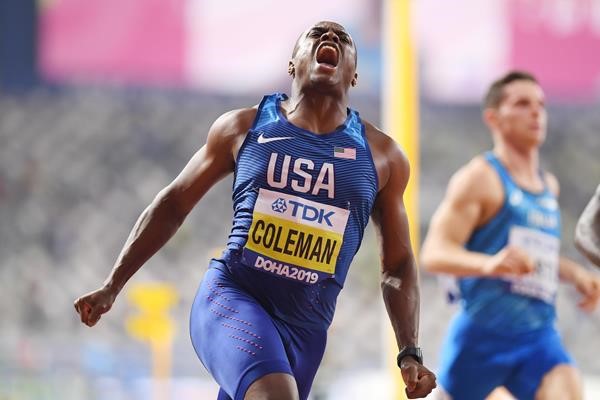 Американецът Кристиан Колман заслужи прозвището „най-бързият“ човек на планетата